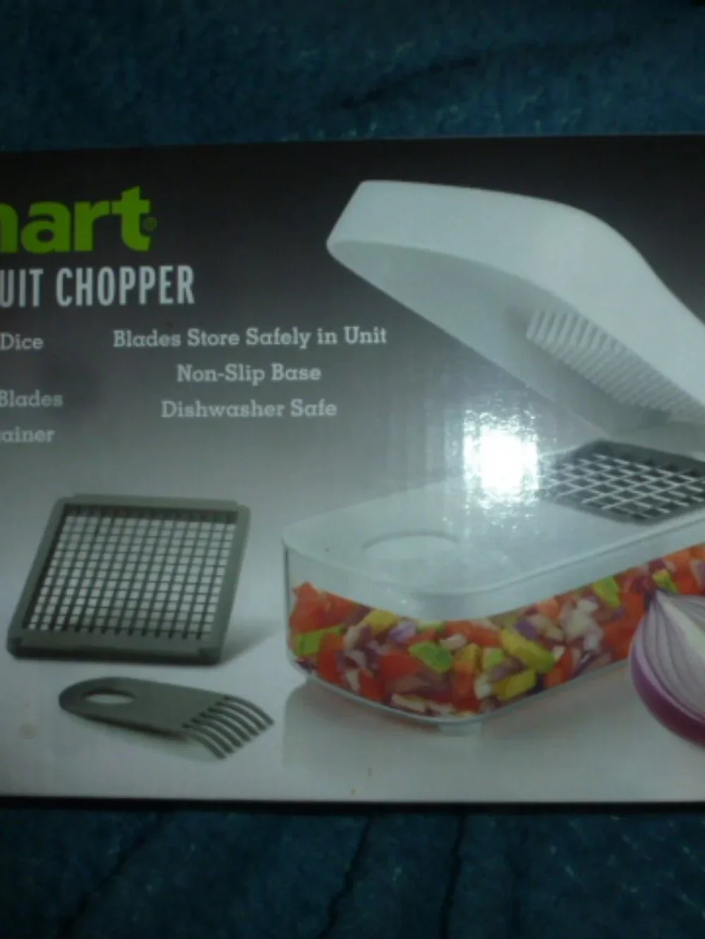 Cuisinart Vegetable & Fruit Chopper – Large & Small Dice – 4.5 Cup Container NEW